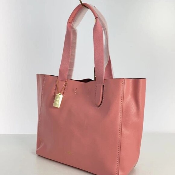 Euc Coach Derby Pink Leather Shoulder Bag Tote Purse - Picture 1 of 13